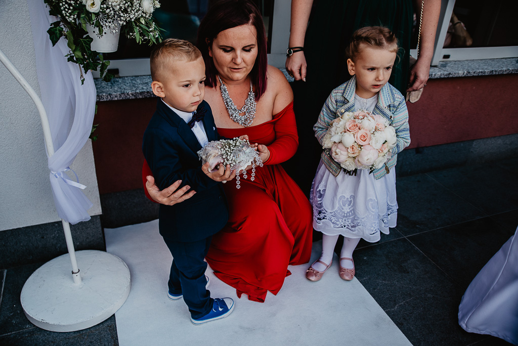 ozdoby śłubne Trójmiasto dzieci na ślubie cywolnym Sopot
