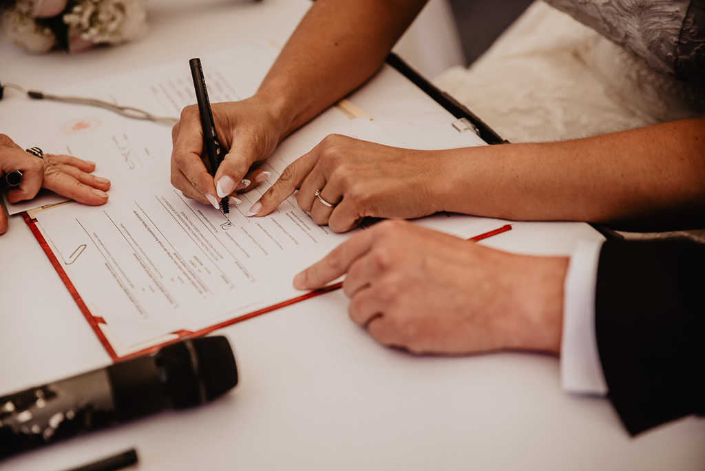 podpisy ślub cywilny forrmalności 