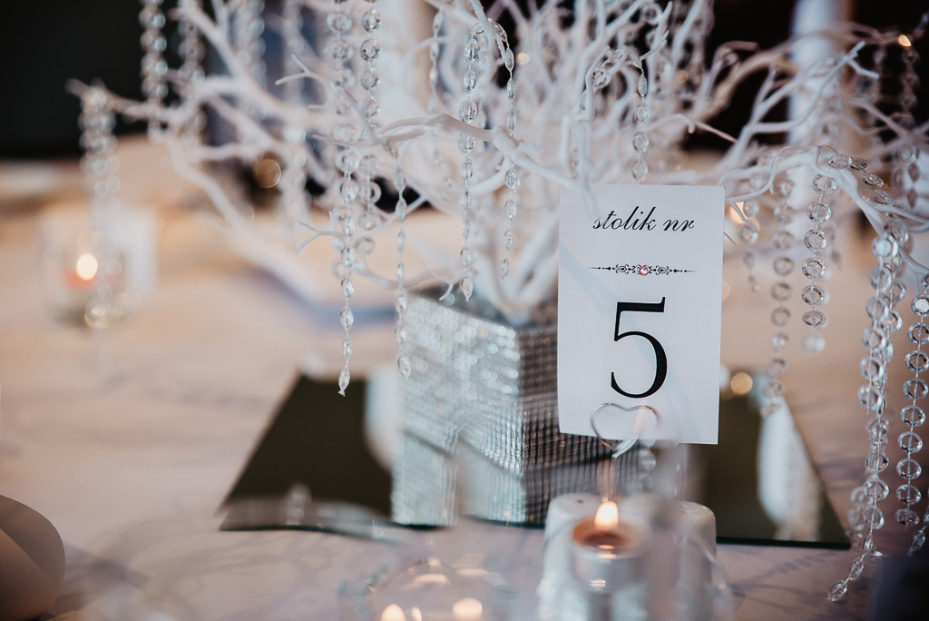 numerki na stół pary młodej wesele Trójmiasto